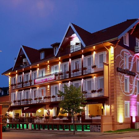 Logis Hotel Des Bains ジェラールメ エクステリア 写真