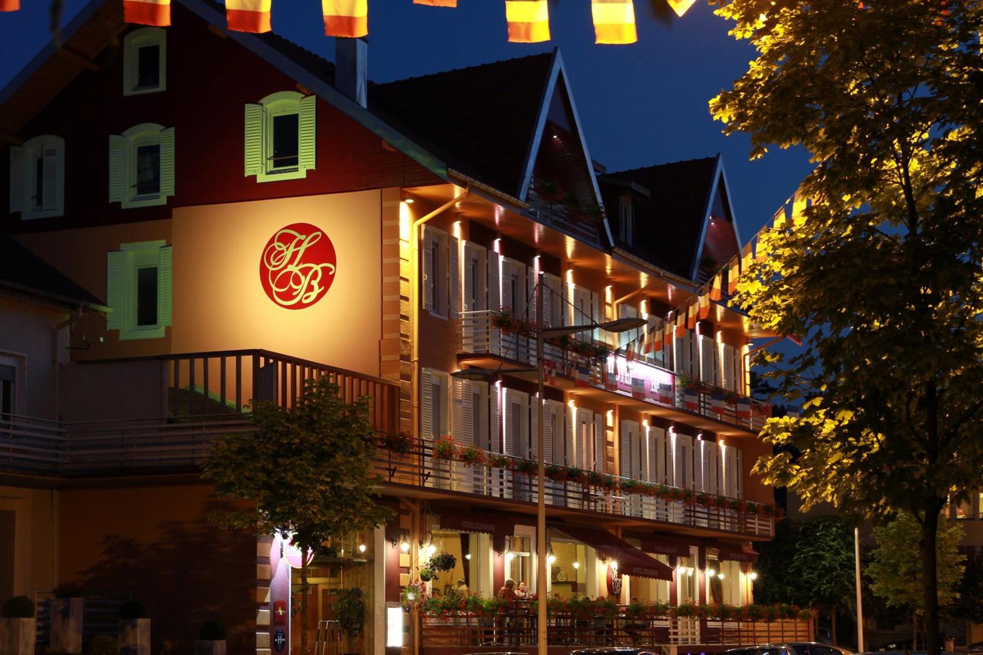 Logis Hotel Des Bains ジェラールメ エクステリア 写真