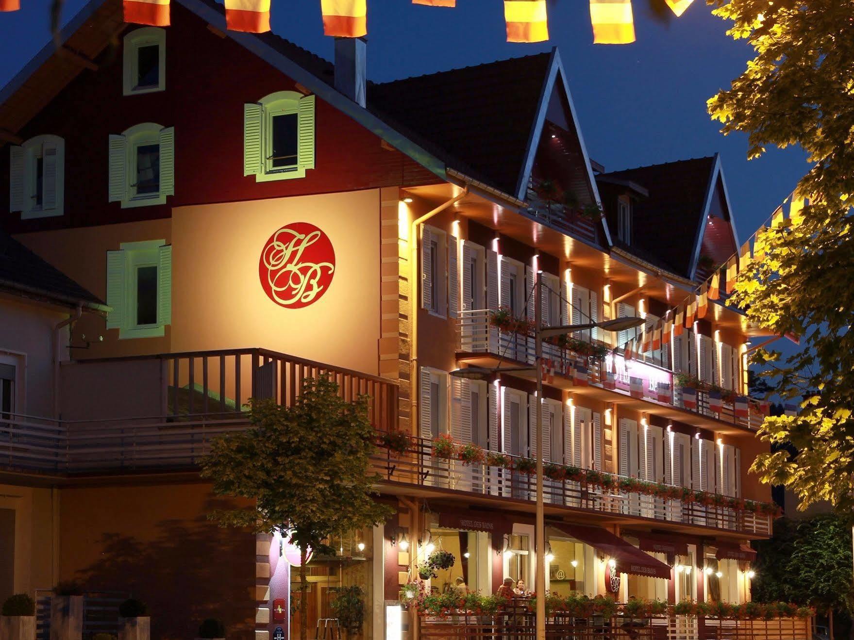 Logis Hotel Des Bains ジェラールメ エクステリア 写真